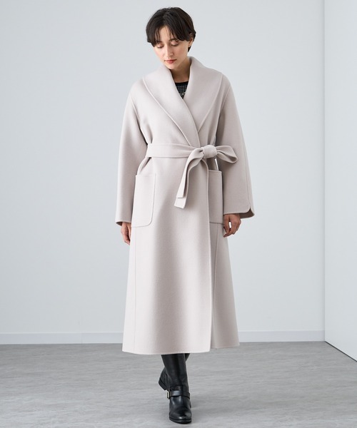 ANAYI（アナイ）の「シャルムビーバーショールカラーコート（その他