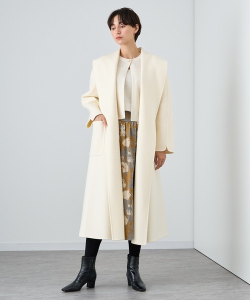 ANAYI（アナイ）の「シャルムビーバーショールカラーコート（その他