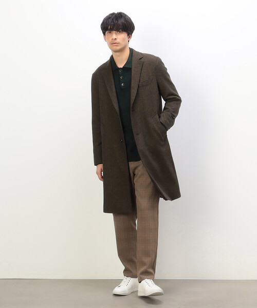 COMME CA COMMUNE（コムサコミューン）の「ウールライク ツイード