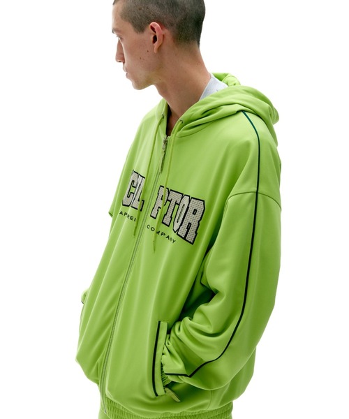 SCULPTOR（スカルプター）の「Varsity Track Zip-Up Hoodie/バーシティ
