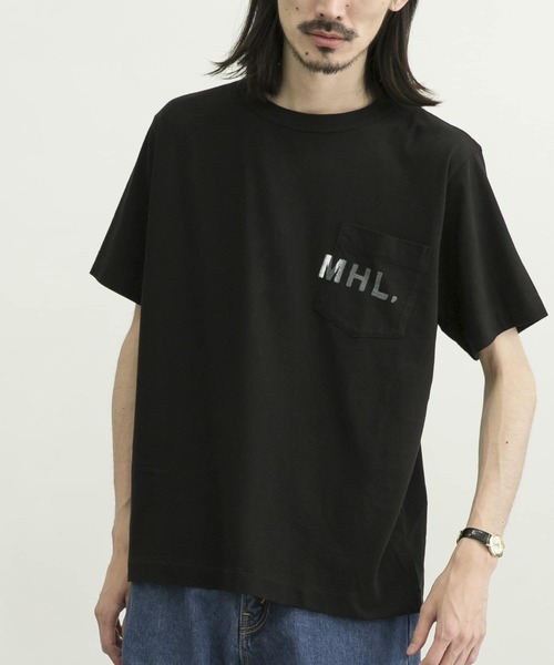 MHL.（エムエイチエル）の「MHL. PRINTED COTTON JERSEY（Tシャツ