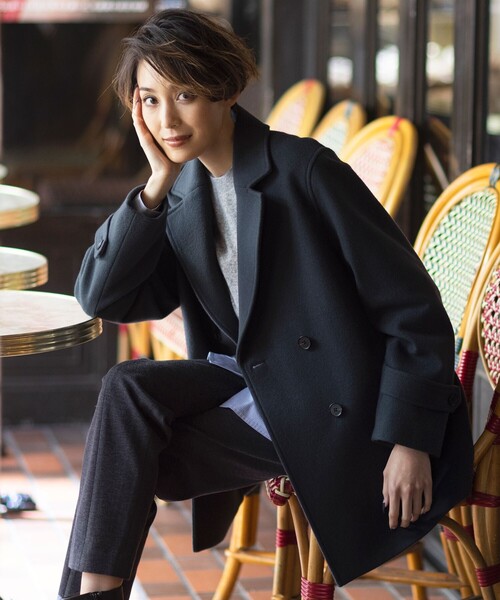 Jackal 140s ソフトメルトン Pコート（ピーコート）｜J.PRESS（ジェイ