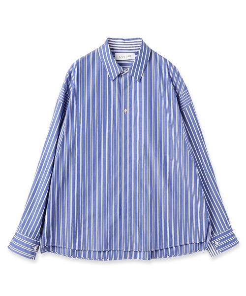 CULLNI（クルニ）の「24-SS-003 / Cotton Stripe Mix Shirt（シャツ