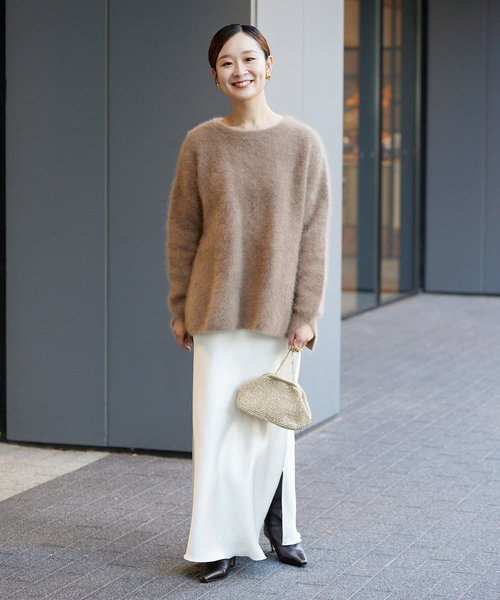 IENA（イエナ）の「fluffyファープルオーバー（ニット/セーター）」 - WEAR