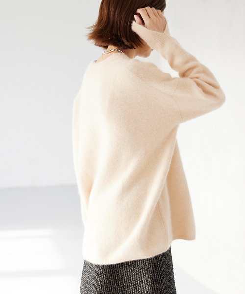 IENA（イエナ）の「fluffyファープルオーバー（ニット/セーター）」 - WEAR