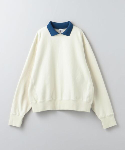 6（ロク）の「＜6(ROKU)＞カラースウェットプルオーバー（スウェット