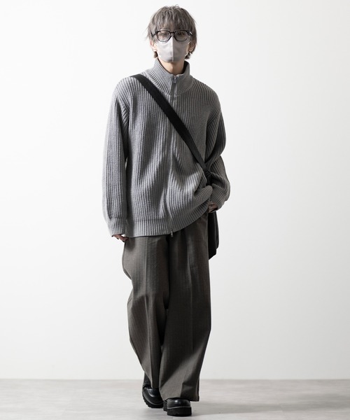 CLEL（クレイル）の「【CLEL】Watermark Knitting Loose Mesh Drivers