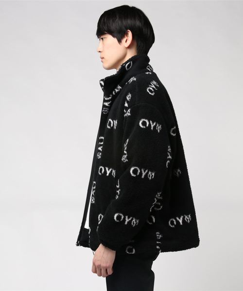 OY（オーワイ）の「総柄ボアフリースジャケット（ブルゾン）」 - WEAR