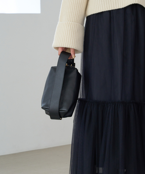 IENA（イエナ）の「【MARLOTA/マルロタ】BOX BAG / レザーボックス