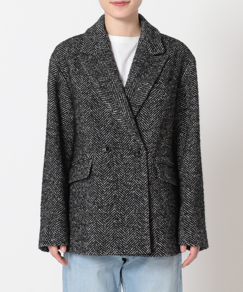 FRAMeWORK（フレームワーク）の「ヘリンボーンツィードジャケット