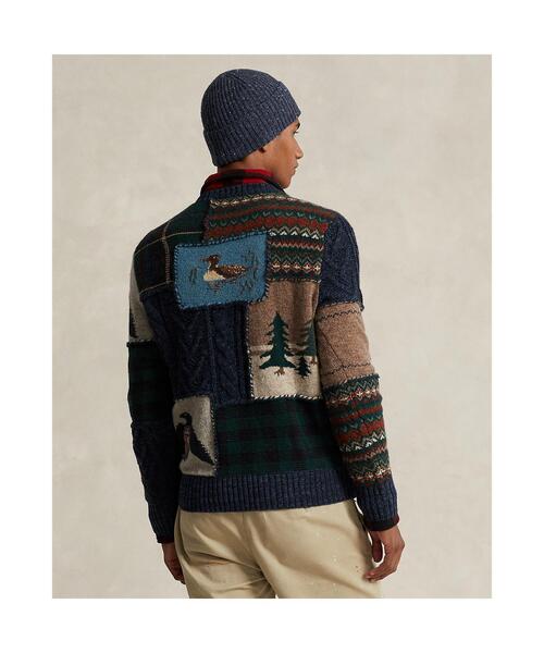 POLO RALPH LAUREN（ポロ ラルフ ローレン）の「パッチワーク ウール