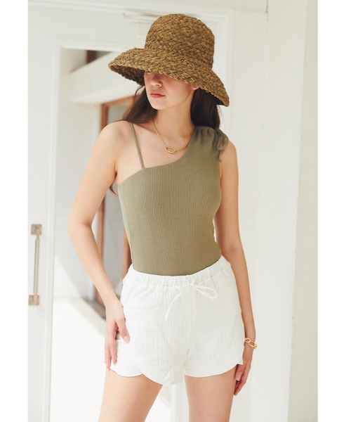 ALEXIA STAM（アリシアスタン）の「Gauze Wrap Shorts/ガーゼラップ