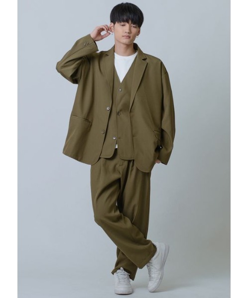 TOMORROWLAND TAGLIATORE セットアップ スリーピース ジレ 24FW