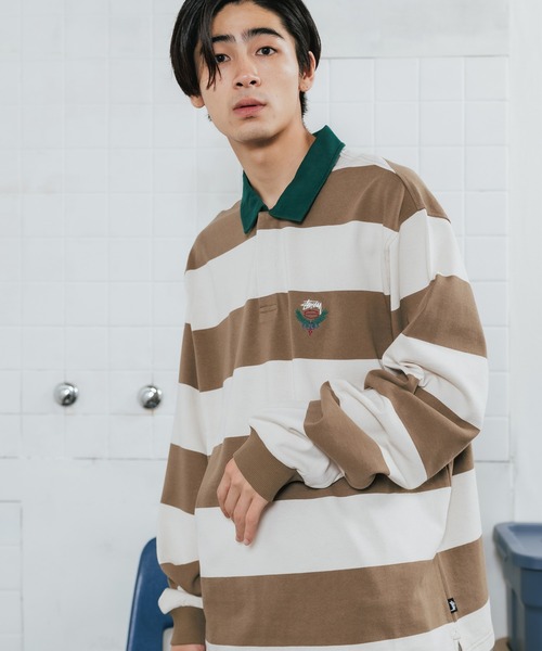 STUSSY（ステューシー）の「STUSSY/ステューシー Big Stripe Rugby