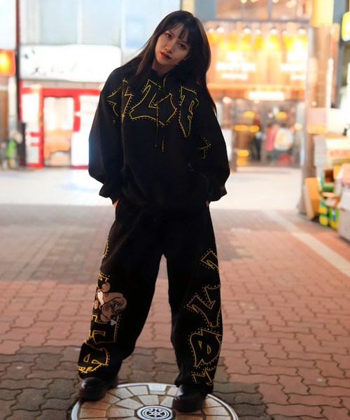 GALFY（ガルフィー）の「GA×GALFY-スウェードキラキラSETUP