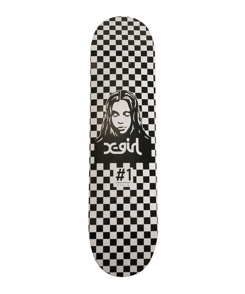 X-girl（エックスガール）の「#1 FACE SKATE DECK（その他雑貨）」 - WEAR