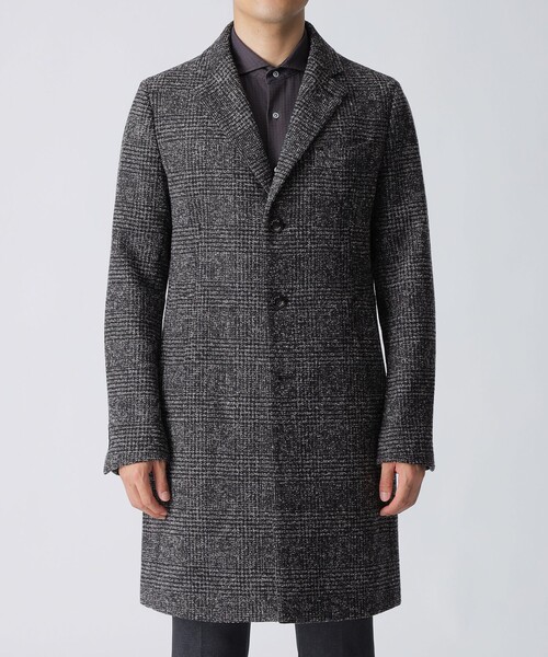 EPOCA UOMO（エポカウォモ）の「グレンチェックチェスターコート