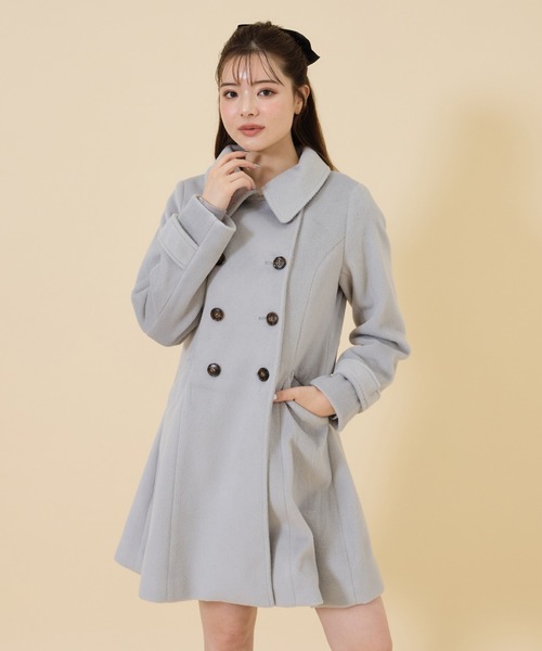 REDYAZEL（レディアゼル）の「パステル配色チェスタージップコート