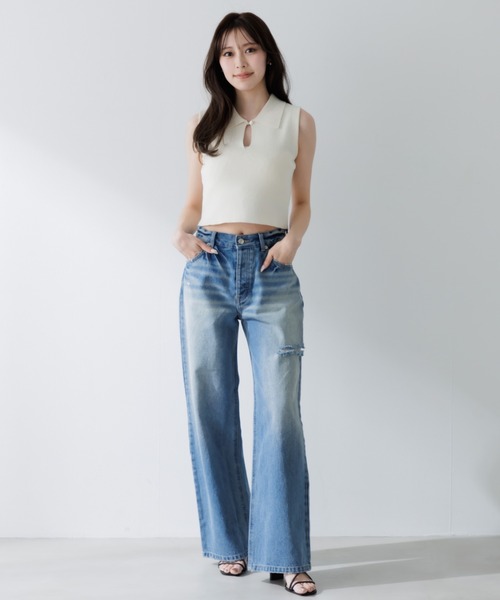 loose vintage like denim（ルーズビンテージライクデニム）（デニム