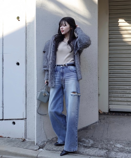 SENEE（セニー）の「loose vintage like denim（ルーズビンテージ