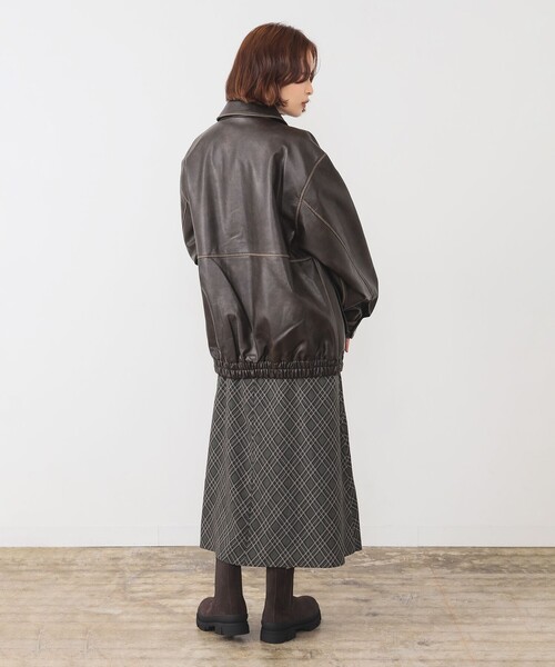 フェイクレザー フライト ジャケット（ブルゾン）｜Ray BEAMS（レイ