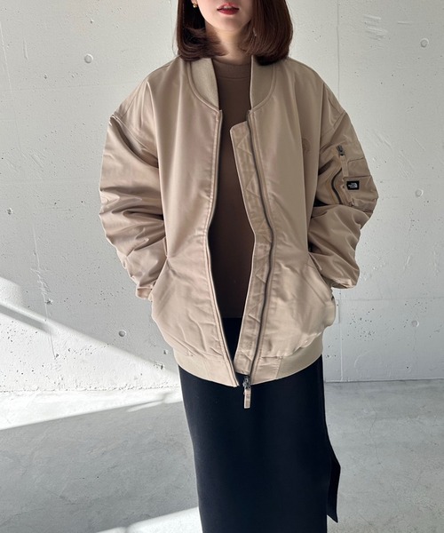 セール】【THE NORTH FACE】中綿ボンバージャケットMA-1 BOMBER JKT