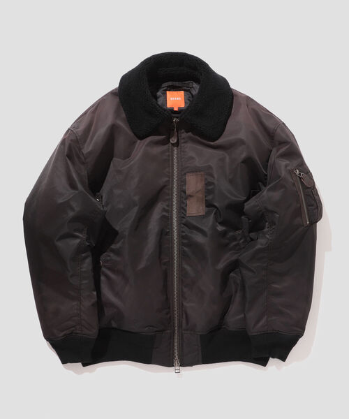 BEAMS（ビームス）の「BEAMS / ビッグ フェード ミリタリーブルゾン