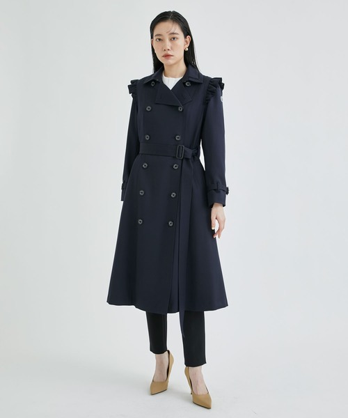 BORDERS at BALCONY / ボーダーズアットバルコニー】SHOULDER FRILL