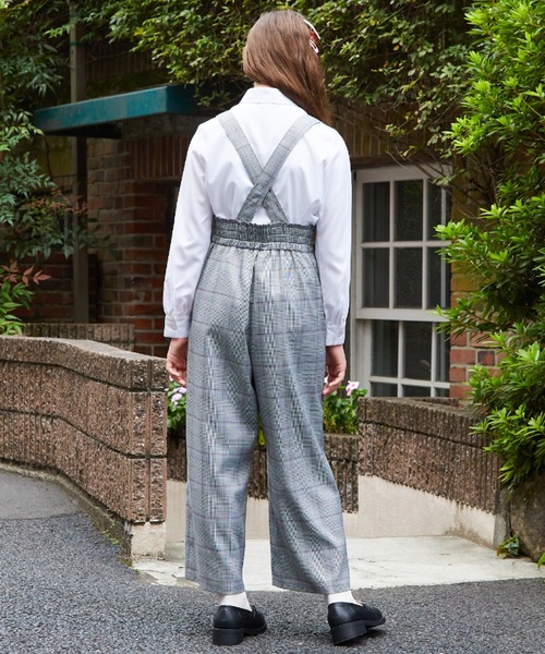 ELLE en noir（エルアンノアール）の「【卒服】ブレザーワイドパンツ