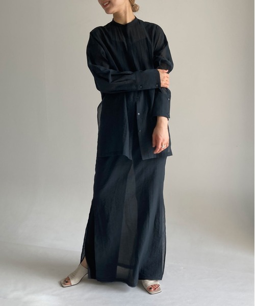 ENOF（イナフ）の「SHEER SHIRT（シャツ/ブラウス）」 - WEAR