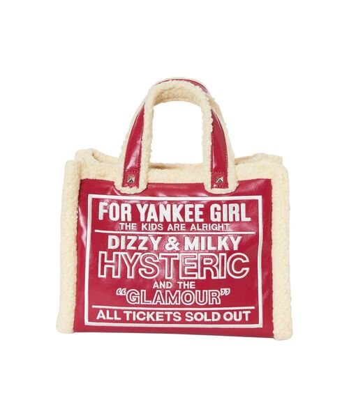 HYSTERIC GLAMOUR（ヒステリックグラマー）の「DIZZY&MILKY刺繍 トート