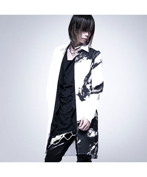 CIVARIZE（シヴァーライズ）の「『CIVARIZE』バイカラープリントロング