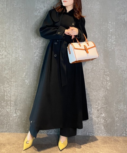 セール】ベルテッドウールトレンチコート（トレンチコート）｜EIMY