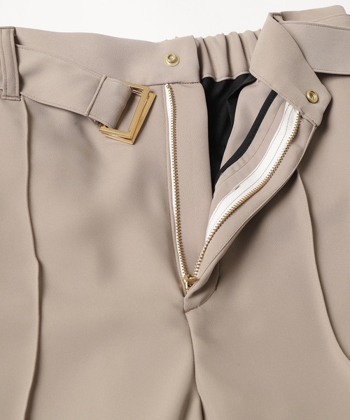 CULLNI（クルニ）の「22-SS-006 ベルト付きワイドパンツ（スラックス