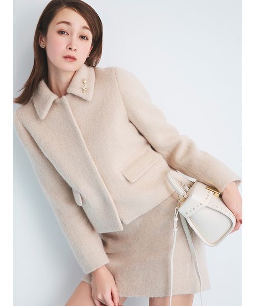 セール】ステンカラーショートジャケット（ブルゾン）｜CELFORD（セル