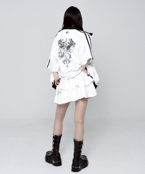 REFLEM/レフレム』ポーチ付きジャージフリルスカート（スカート