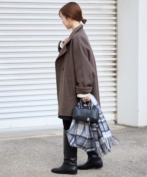 SLOBE IENA（スローブイエナ）の「ダブルフェイススタンドコート