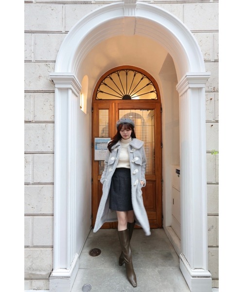 Fluffy Sailor Duffle Coat（ダッフルコート）｜MISTREASS