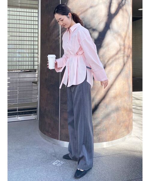 LAGUNAMOON（ラグナムーン）の「ワイドスリーブハートボタンシャツ