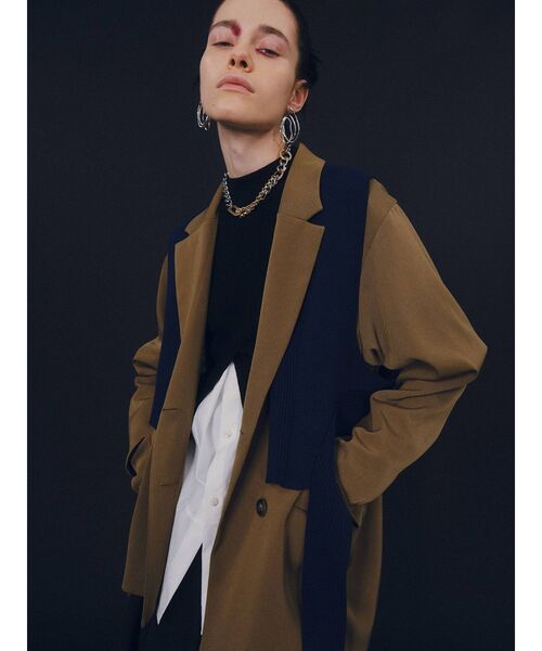 UN3D.（アンスリード）の「ニットドッキングジャケット（テーラード