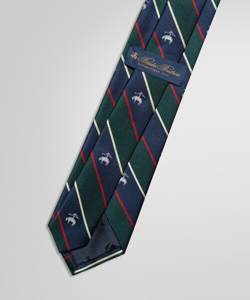 アーガイルサザーランドストライプ GFジャカード レップタイ（ネクタイ