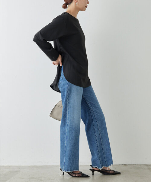 ラウンドブラウスTee（シャツ/ブラウス）｜GALLARDAGALANTE（ガリャル