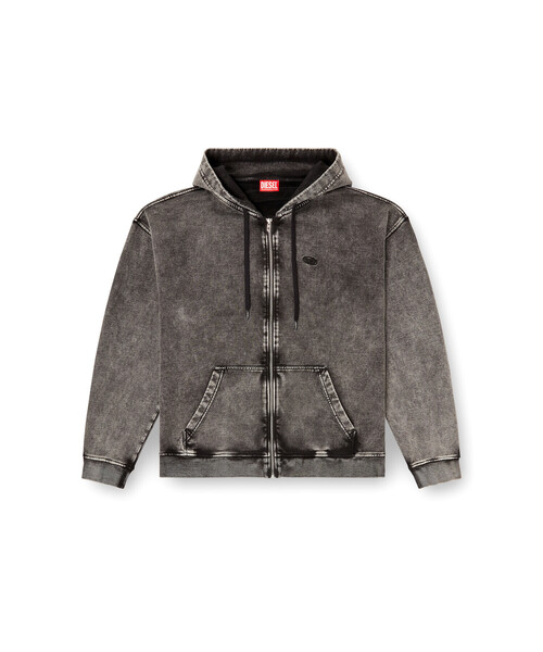 メンズ ジップアップパーカー S-BOXT-HOOD-ZIP-DEN（パーカー