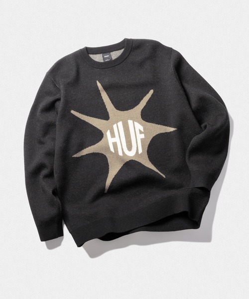 HUF（ハフ）の「IMPACT CREWNECK SWEATER / HUF セーター ニット