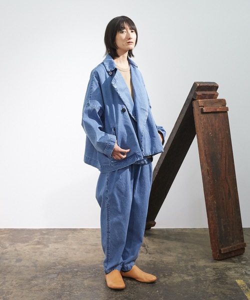 Dulcamara（ドゥルカマラ）の「デニムダブルショートCT -DENIM