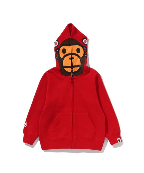 MILO SHARK ZIP HOODIE（パーカー）｜A BATHING APE（アベイシング