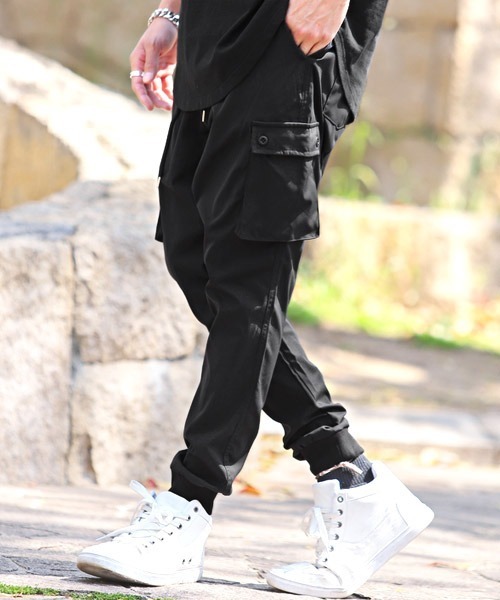 セール】サルエルカーゴパンツ（カーゴパンツ）｜LUXSTYLE（ラグ