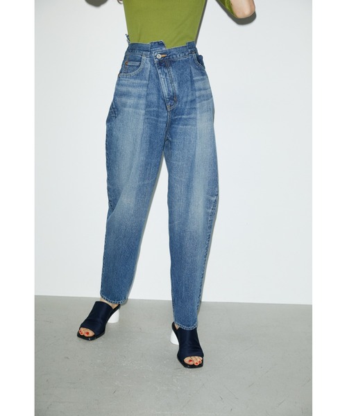 nagonstans（ナゴンスタンス）の「Tuck Modest Q-02（デニムパンツ