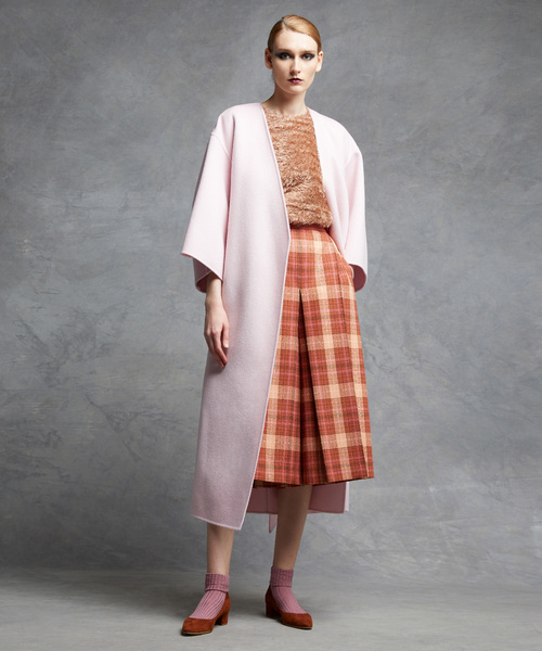 Drawer（ドゥロワー）の「Drawer ウールカシミヤメランジケヌキVネック