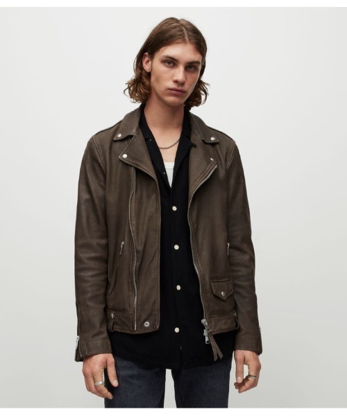 ALLSAINTS（オールセインツ）の「MILO LEATHER BIKER JACKET | MILO